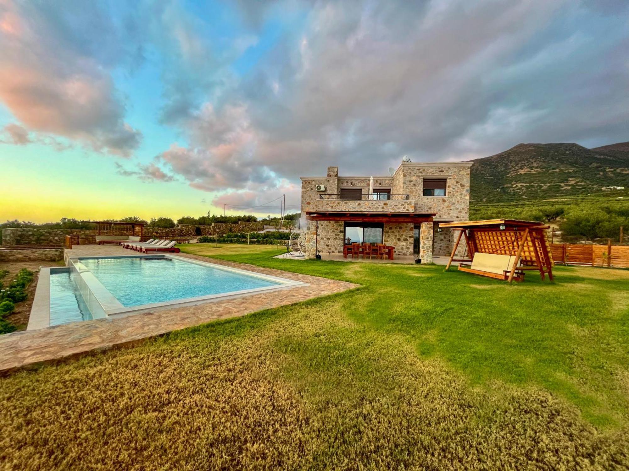 Villa Demetra 基萨莫斯 外观 照片